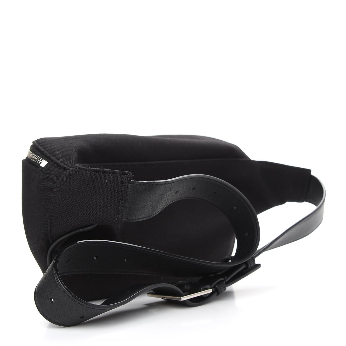 Canvas Monogram Belt Bag Black