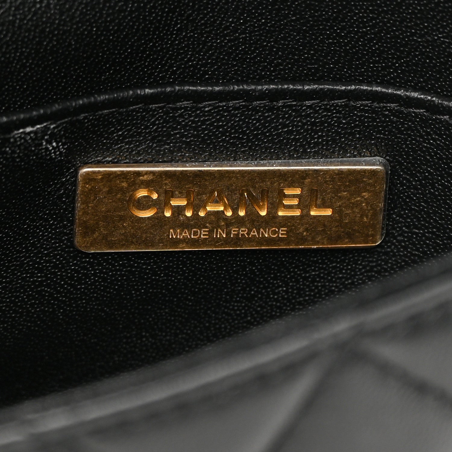 Chanel Lambskin Quilted Crystal CC Mini Flap Black 6 of 14