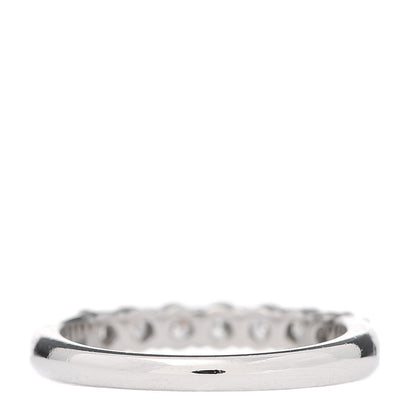 Tiffany Platinum Diamond 3mm Half Circle Embrace Band Ring 52 6 3 of 6