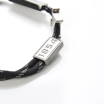 Louis Vuitton Nylon LV Satellite Bracelet M Black 5 of 8
