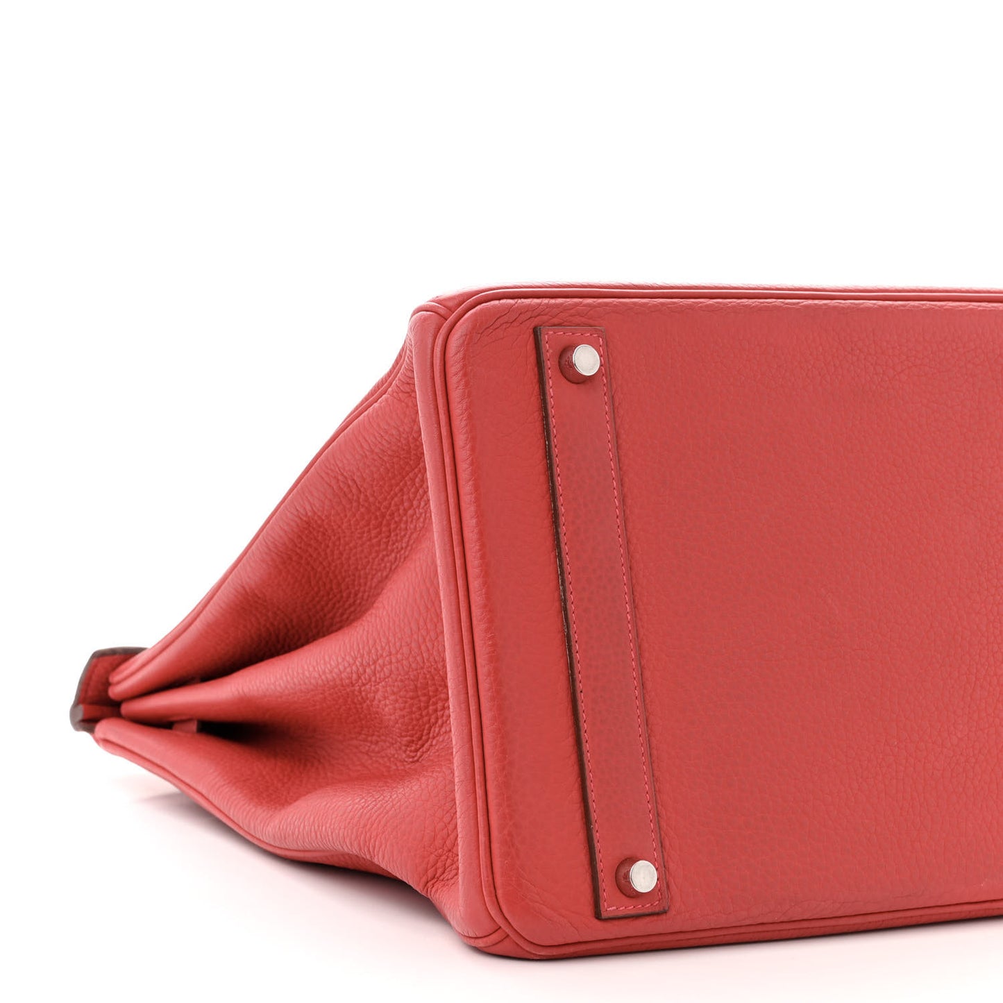 Taurillon Clemence Birkin 40 Rouge Venetian