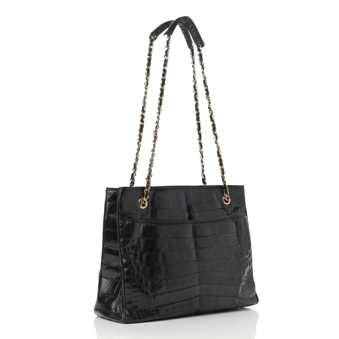 Alligator Tote Black
