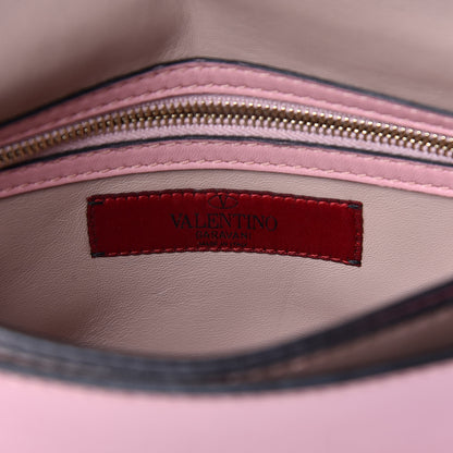 Valentino Garavani Nappa Rockstud Wristlet Clutch Geranio 6 of 10