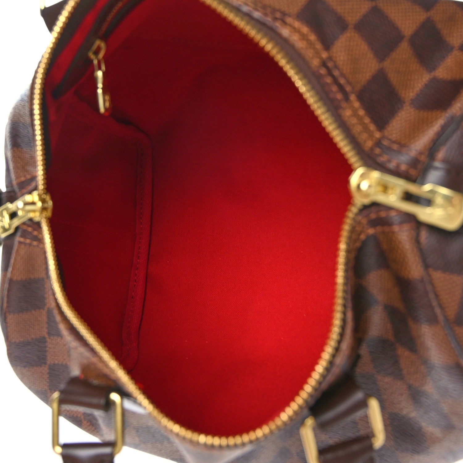 Louis Vuitton Damier Ebene Speedy Bandouliere 25 4 of 10