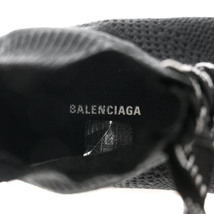 Balenciaga Technical 3D Recycled Knit Womens Speed 2.0 Lace Up Sneakers 39 Black 7 of 11