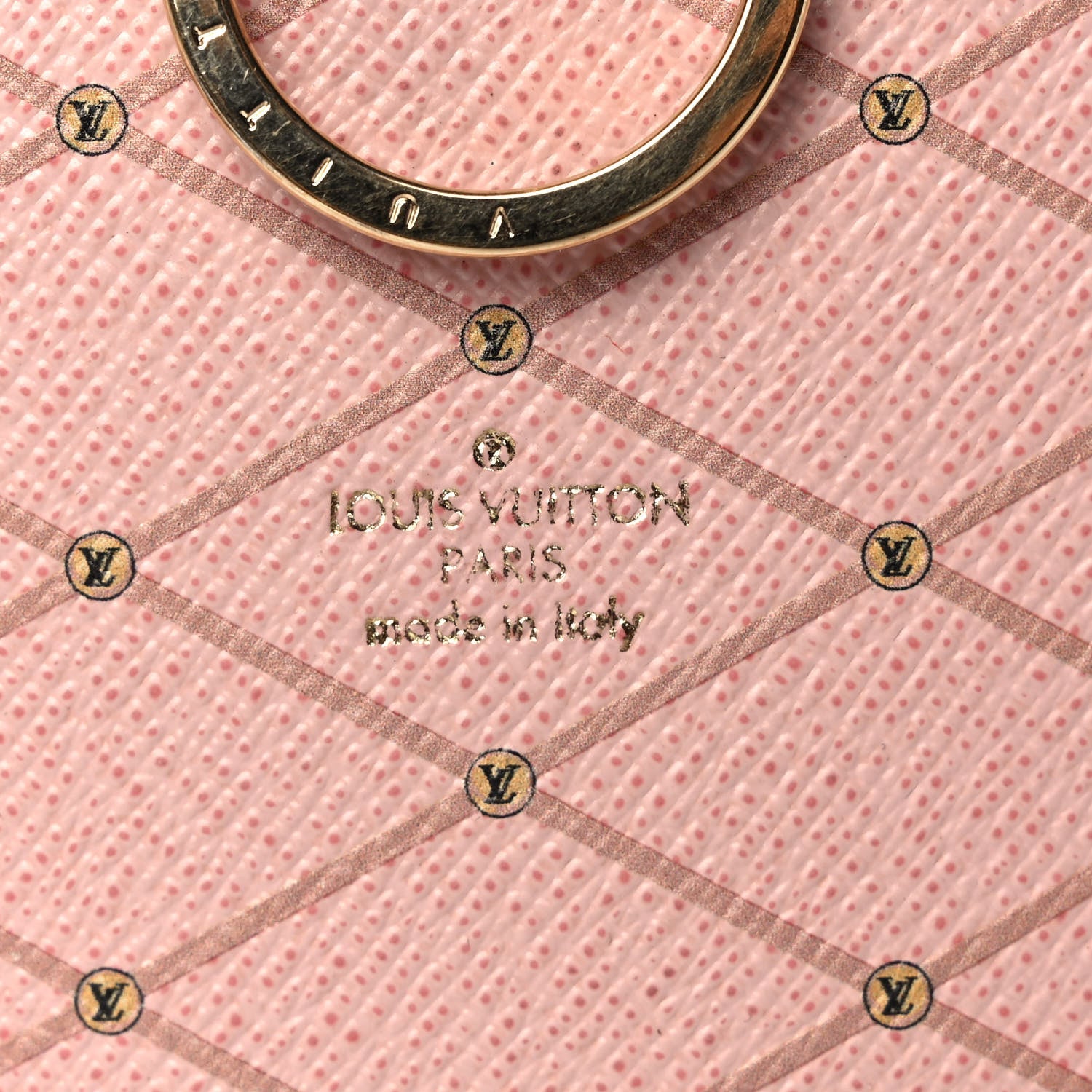 Louis Vuitton Damier Azur Summer Trunks Bag Charm Key Holder 4 of 5