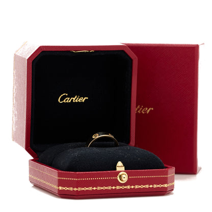 Cartier 18K Yellow Gold 5.5mm LOVE Ring 58 8.25 5 of 5