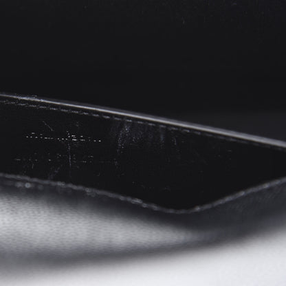 Saint Laurent Grain De Poudre Monogram Cassandre Clutch Black 7 of 8
