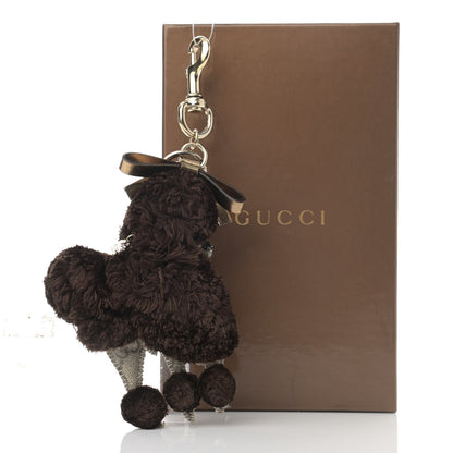 Gucci GG Supreme Monogram Lulu Dog Key Charm 4 of 4