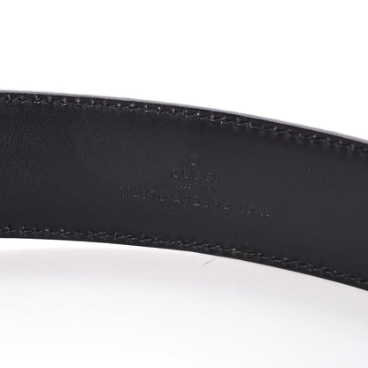 Gucci Guccissima Interlocking G 40mm Belt 85 34 Black 5 of 6