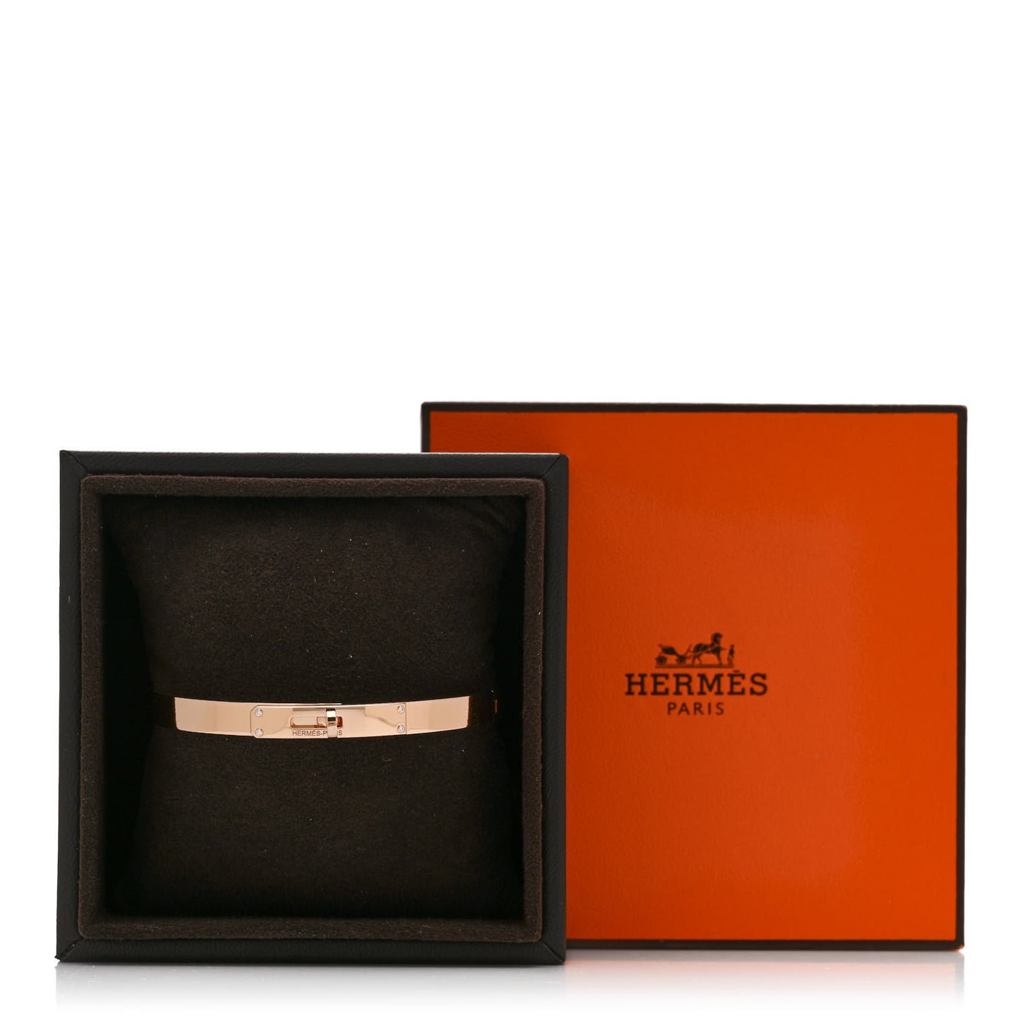 18K Rose Gold Diamond PM Kelly Bracelet ST