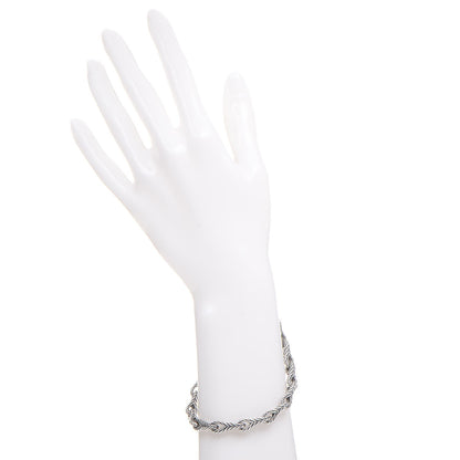David Yurman Sterling Silver 7mm Mens Link Bracelet 2 of 4