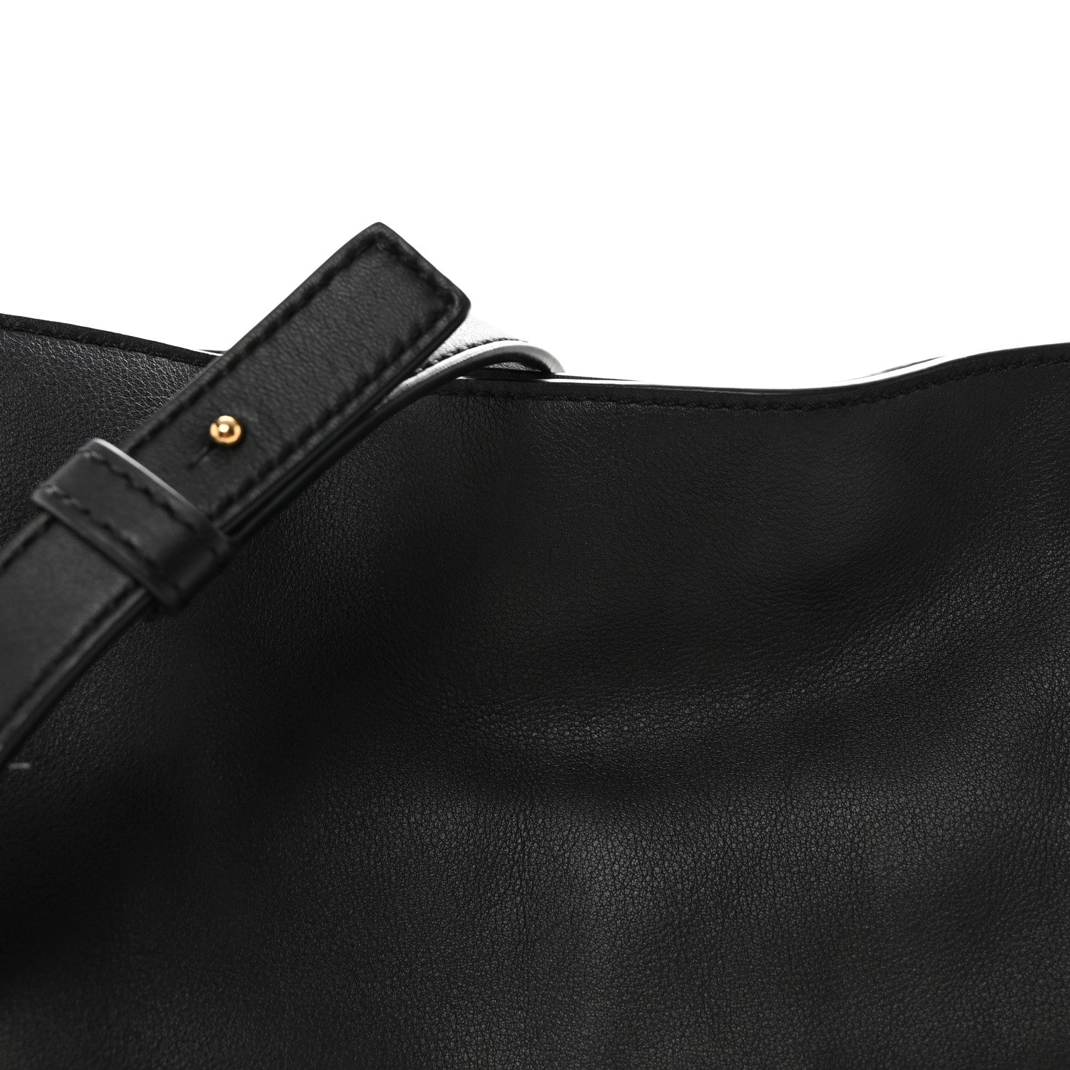 Loewe Nappa Medium Flamenco Knot Bag Black 7 of 9