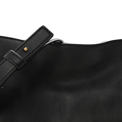 Loewe Nappa Medium Flamenco Knot Bag Black 7 of 9