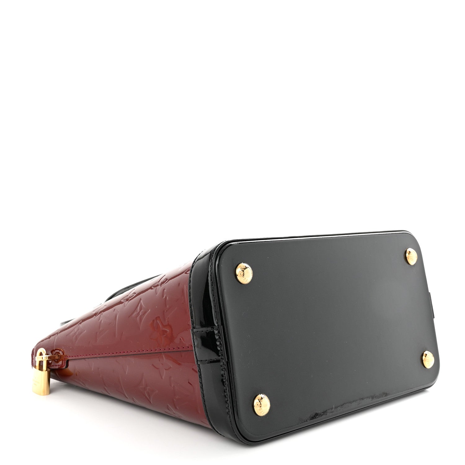 Louis Vuitton Vernis Lockit PM Griotte 4 of 10