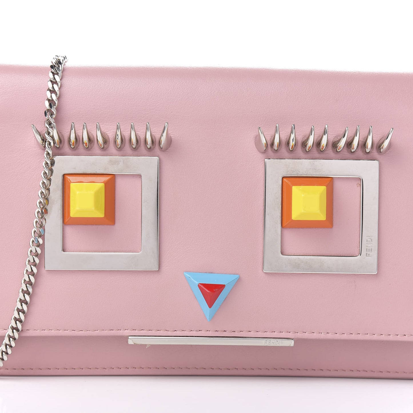 Vitello Century Hypnoteyes Tube Wallet On Chain Bubblegum