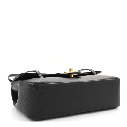 Chanel Shiny Caviar Small Preppy Shoulder Bag Black 3 of 9