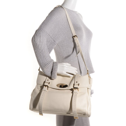 Mulberry Silky Calfskin Oversized Alexa Cream 2 of 14