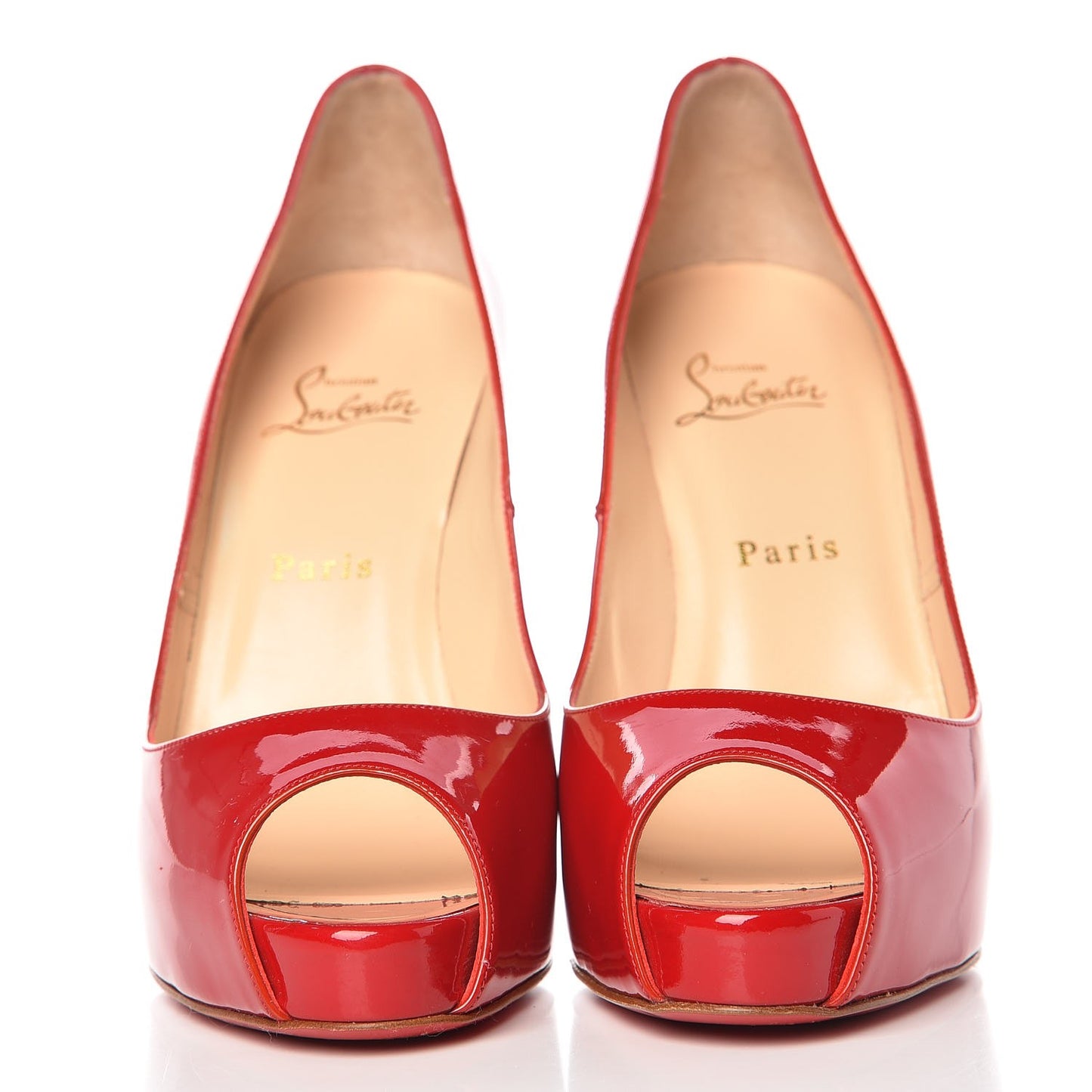 Patent Very Prive 120 Pumps 39 Red