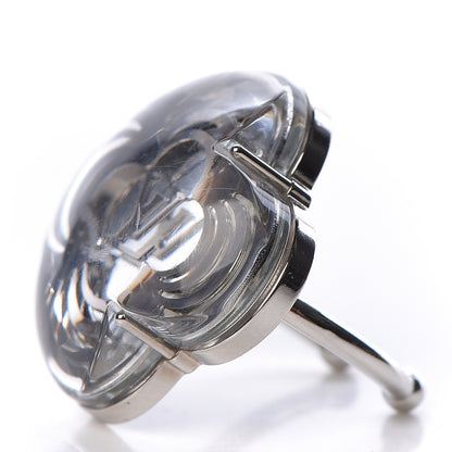 Louis Vuitton Resin A La Folie Ring Silver 3 of 4