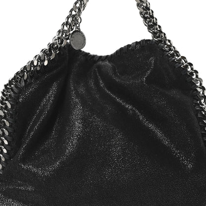 Stella McCartney Shaggy Deer Mini Falabella Tote Black 7 of 9