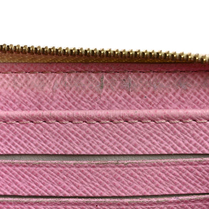 Louis Vuitton Monogram Multicolor Zippy Coin Purse Wallet White Litchi 11 of 12