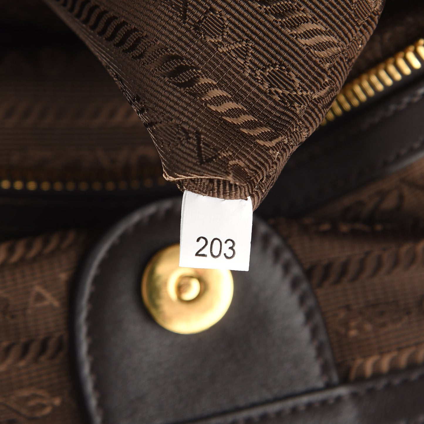 Tessuto Nylon Soft Calf Shopping Tote Mimetico