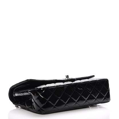 Chanel Patent Quilted Medium Double Flap Black 4 of 8