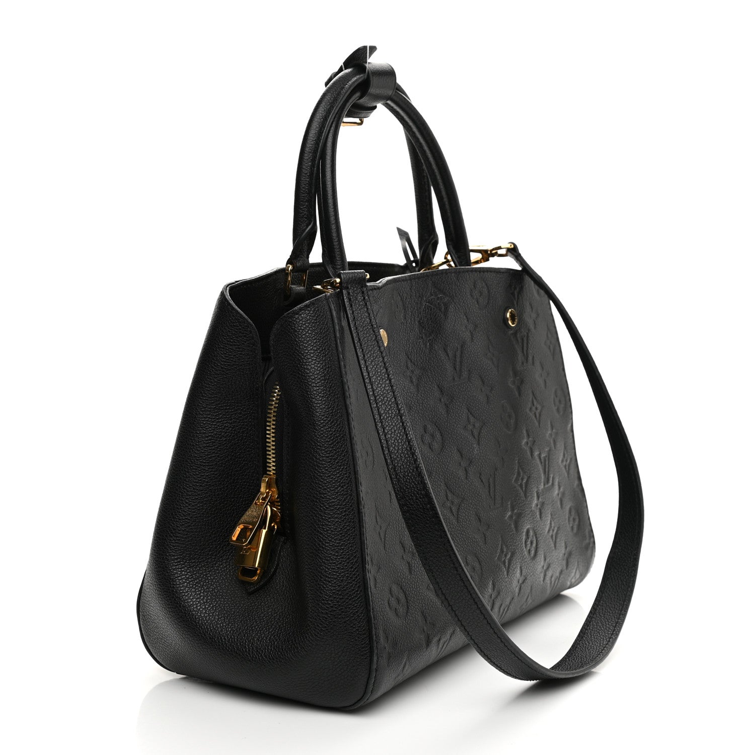 Louis Vuitton Empreinte Montaigne MM Black 3 of 8