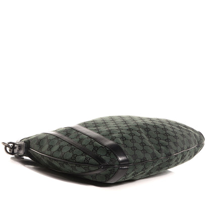 Gucci Monogram Medium Abbey Convertible Tote Dark Green 4 of 8
