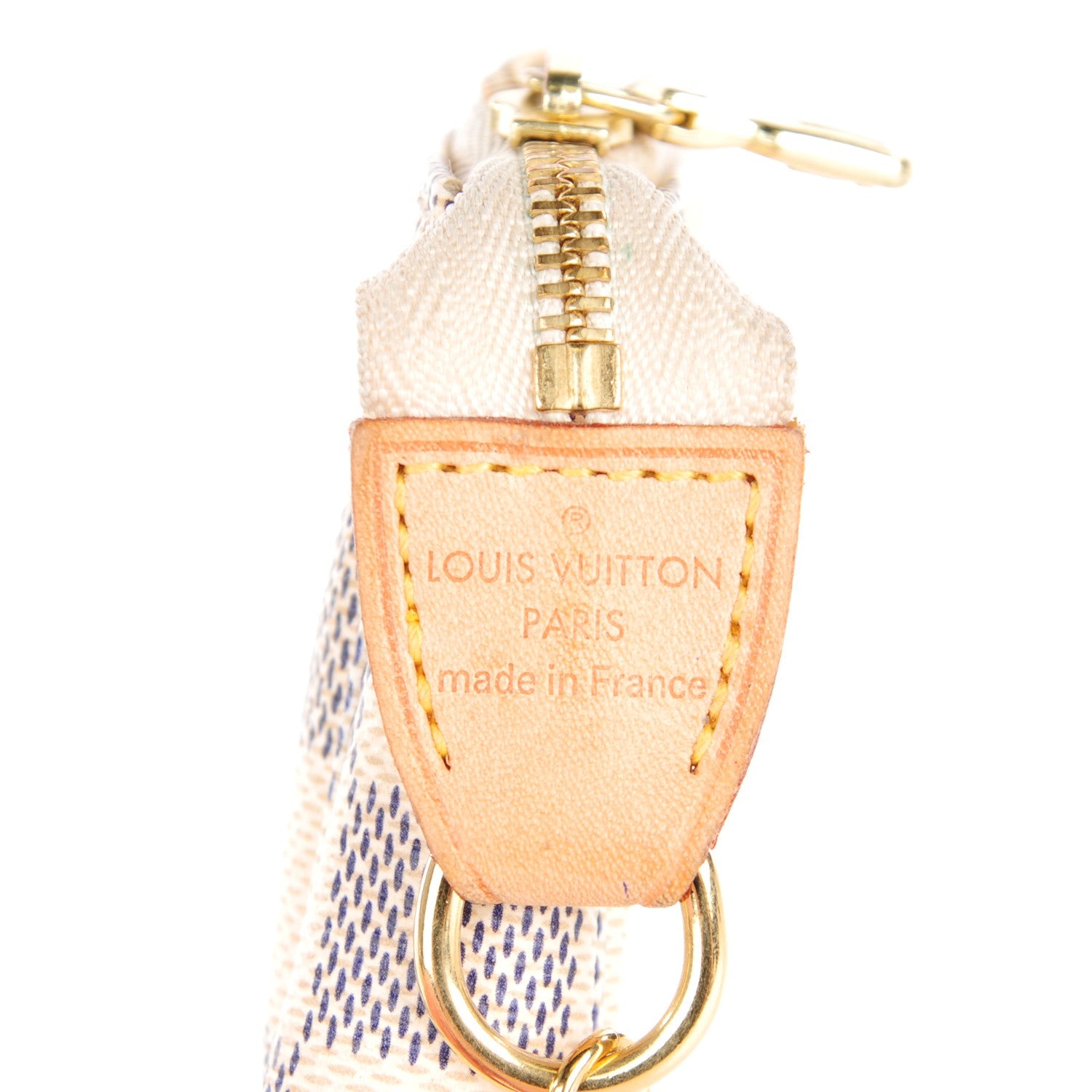 Louis Vuitton Damier Azur Mini Pochette Accessories 5 of 9