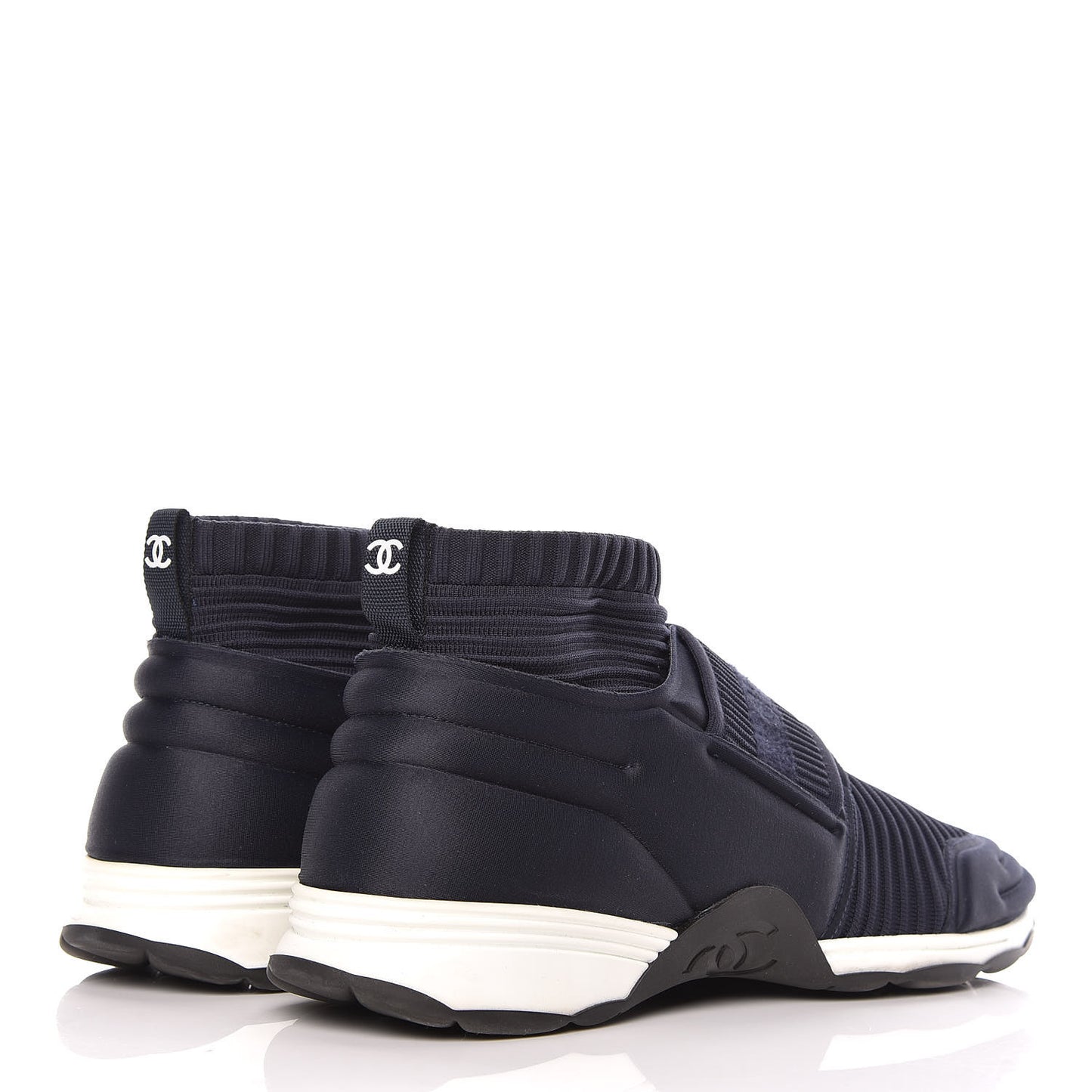 Stretch Fabric CC Sneakers 42 Blue