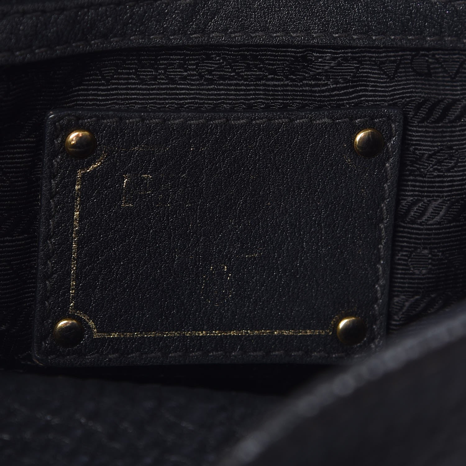 Prada Vitello Daino Tote Black 8 of 16