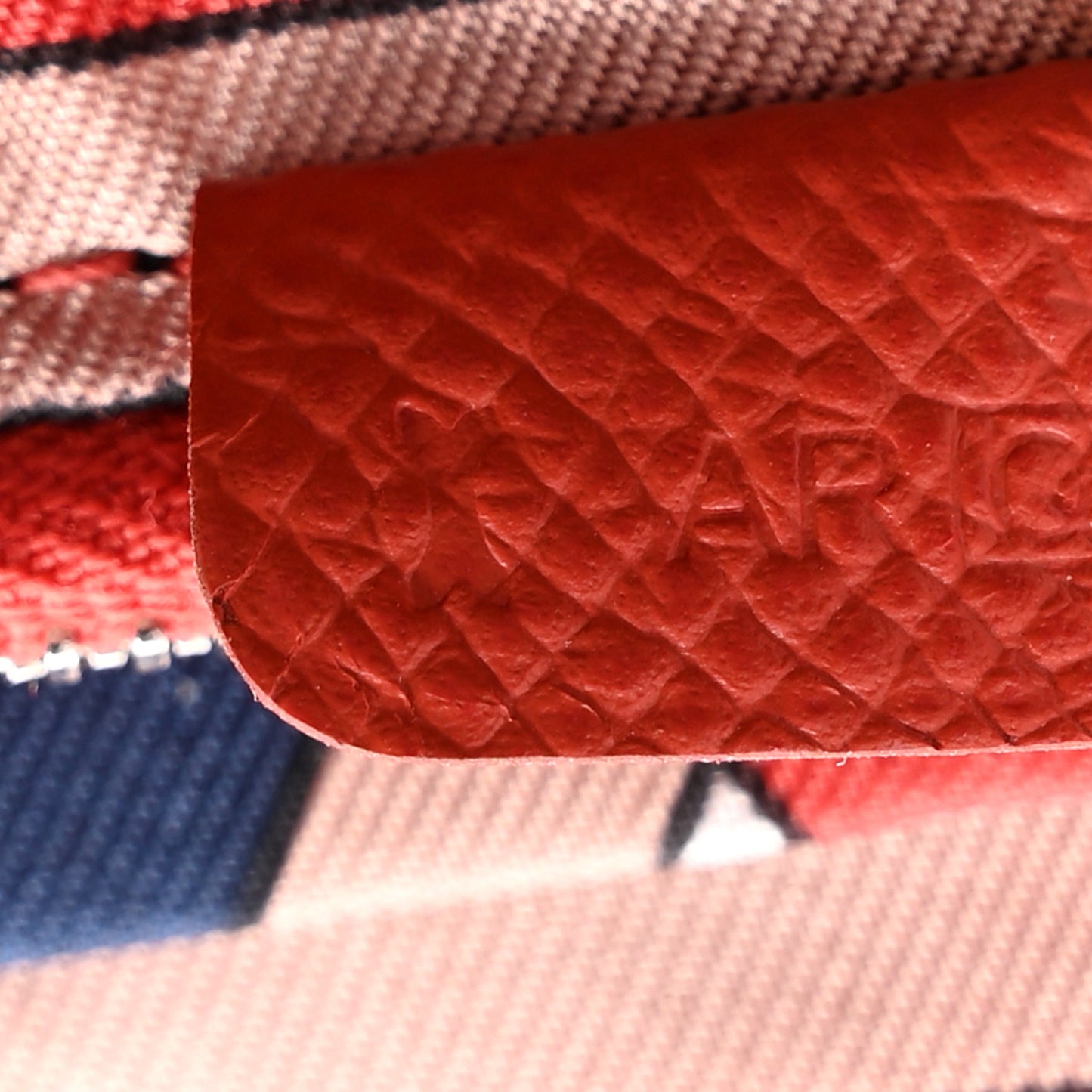 Epsom Silk'In Wallet Brique
