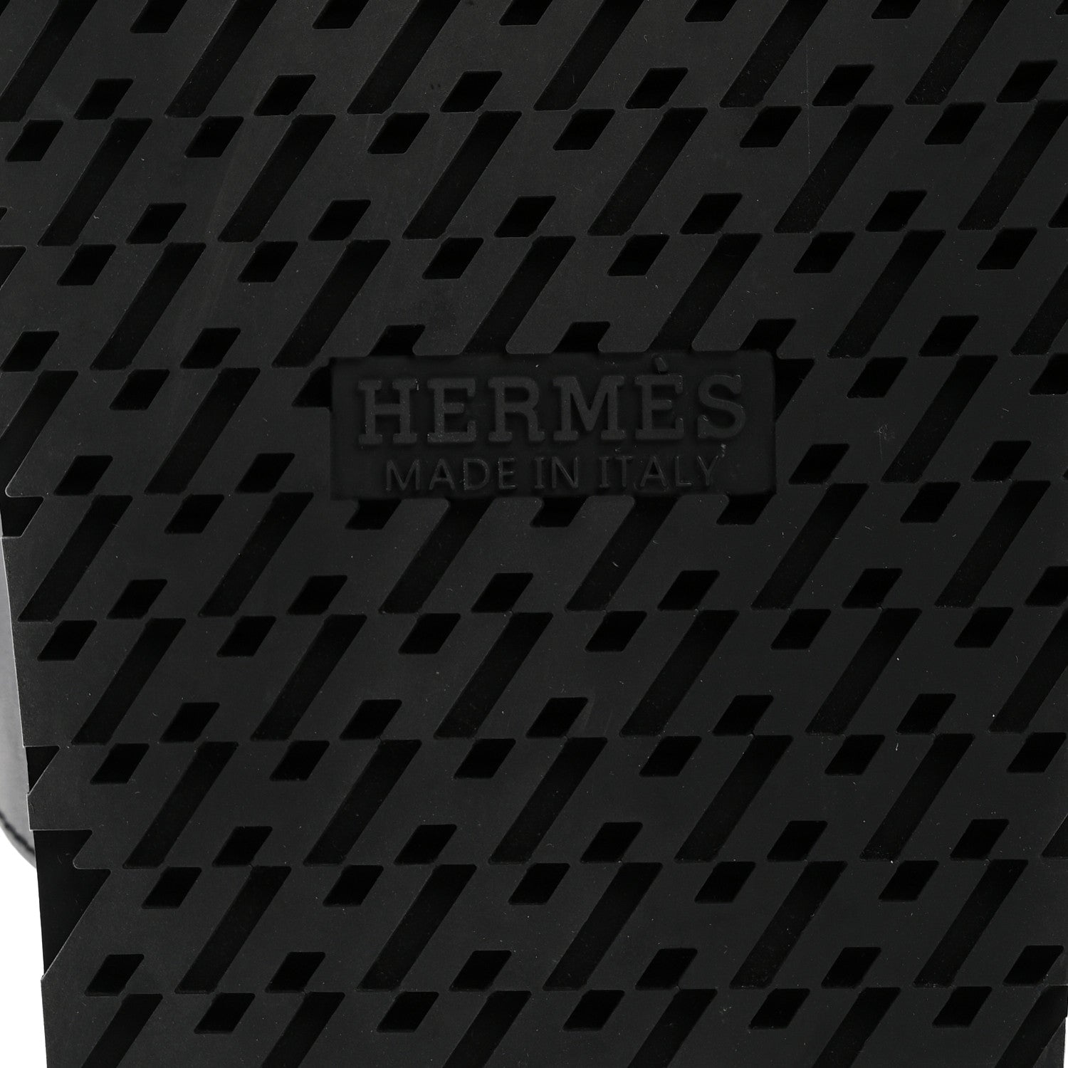Hermes Calfskin Womens Chypre Sandals 40 Black 8 of 9