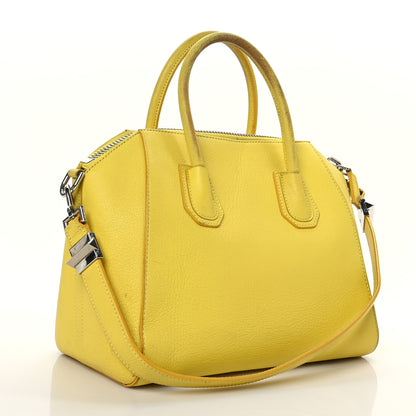 Givenchy Sugar Goatskin Small Antigona Yellow 2 of 12