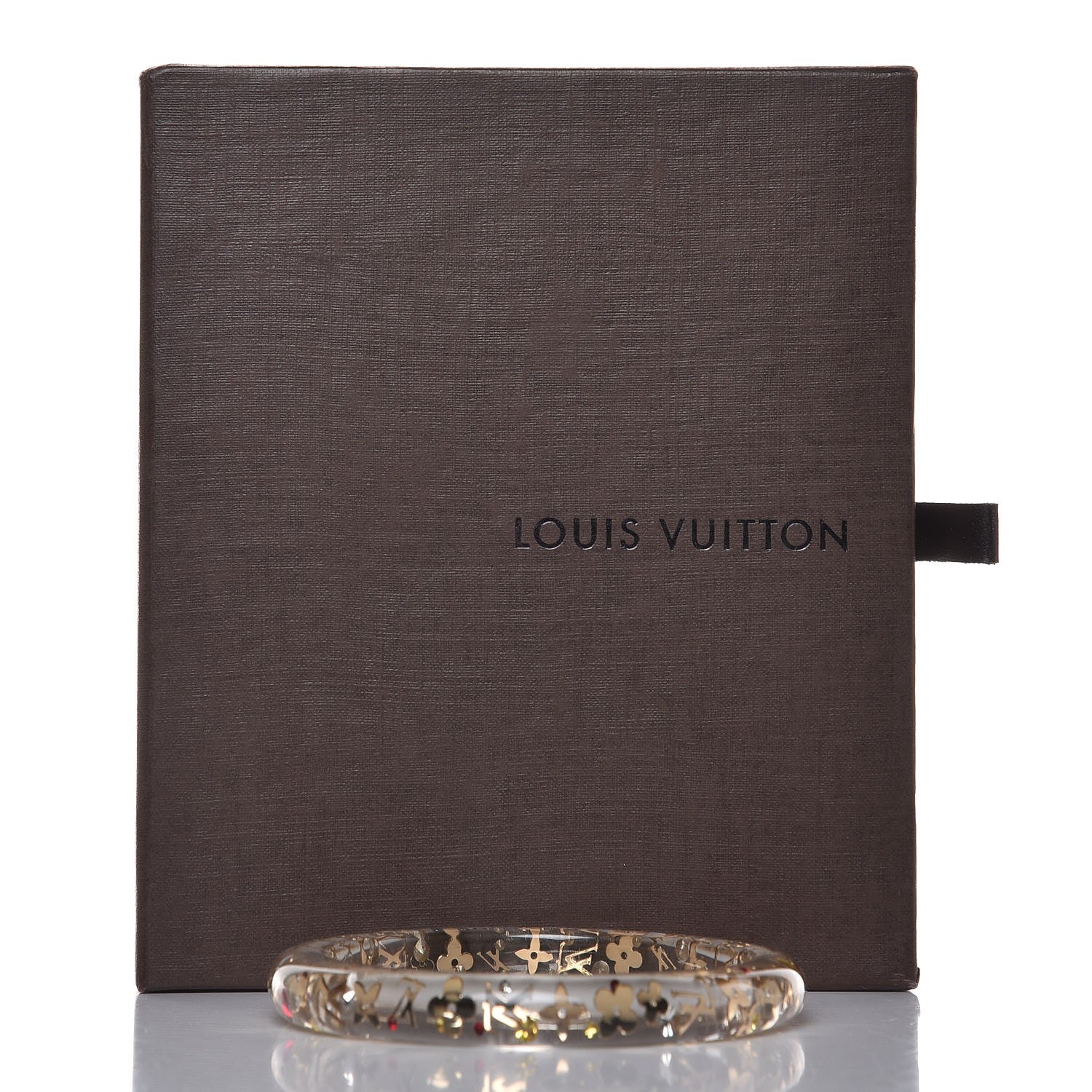 Louis Vuitton Resin Swarovski Medium Inclusion Bracelet PM Transparent 4 of 4