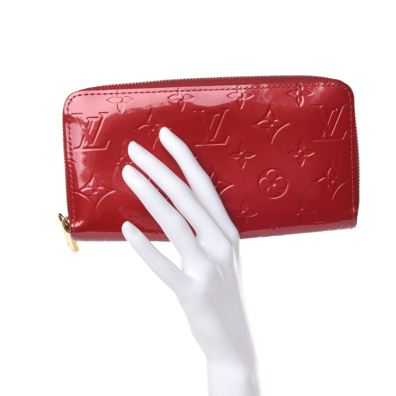 Louis Vuitton Vernis Zippy Wallet Pomme D'Amour 2 of 15