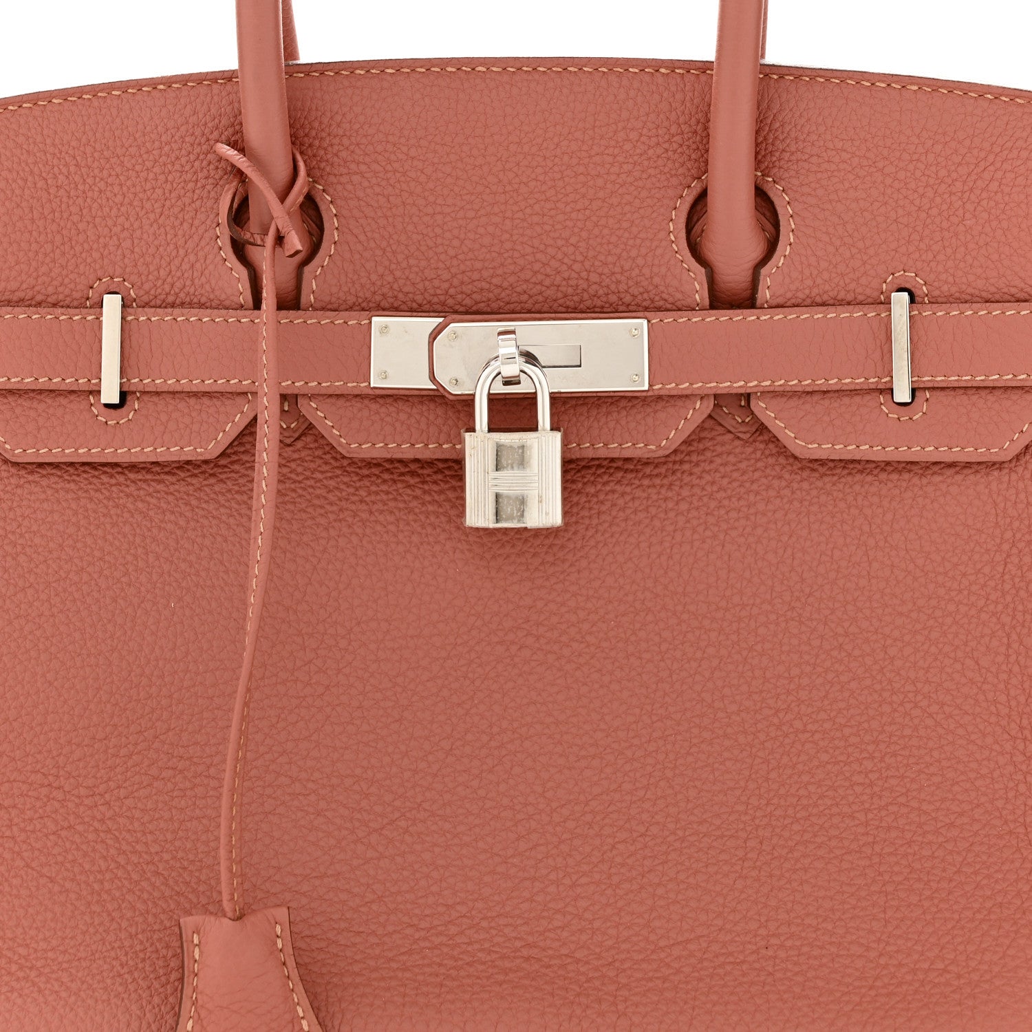 Hermes Togo Birkin 30 Rose Thé 8 of 11
