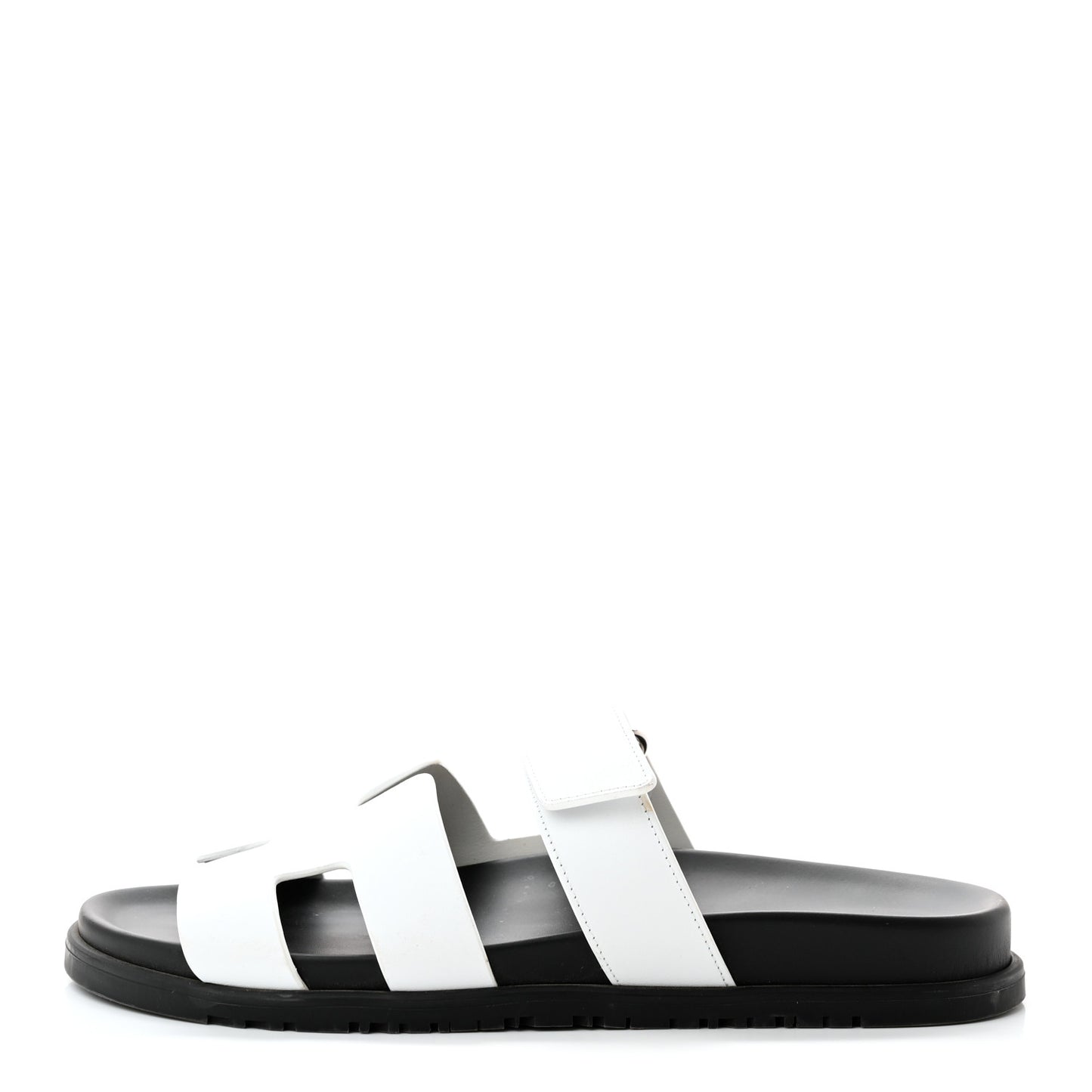 Calfskin Womens Chypre Sandals 41 White