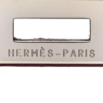 Hermes Taurillon Clemence Birkin 35 Rubis 28 of 48