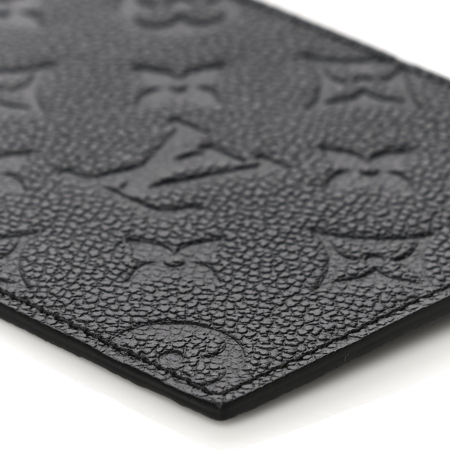 Louis Vuitton Empreinte Felicie Chain Wallet Zippered Insert Black 9 of 9