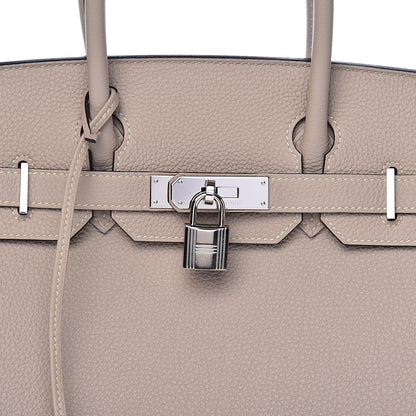 Hermes Togo Birkin 30 Gris Tourterelle 31 of 32