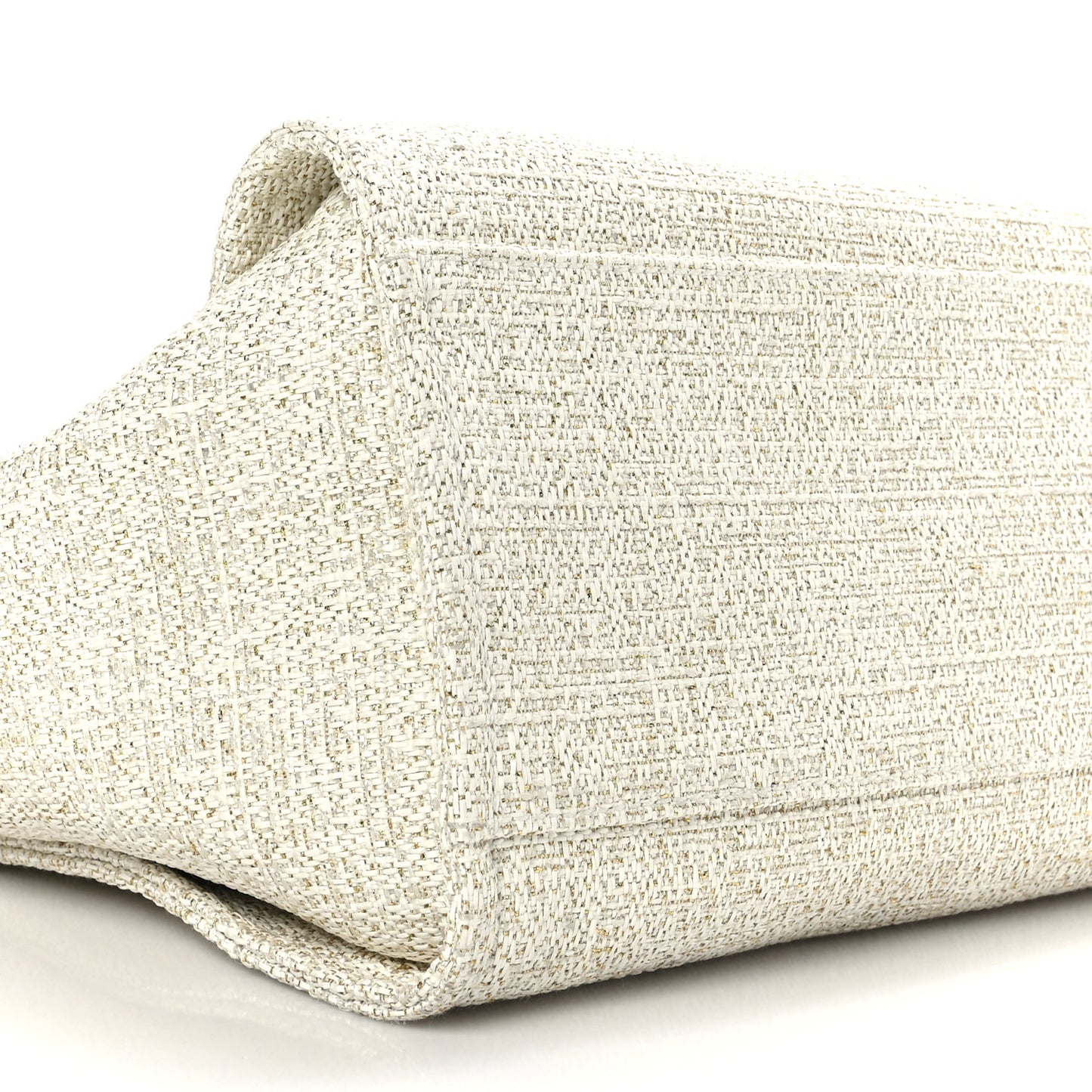 Canvas Large Deauville Tote Ivory