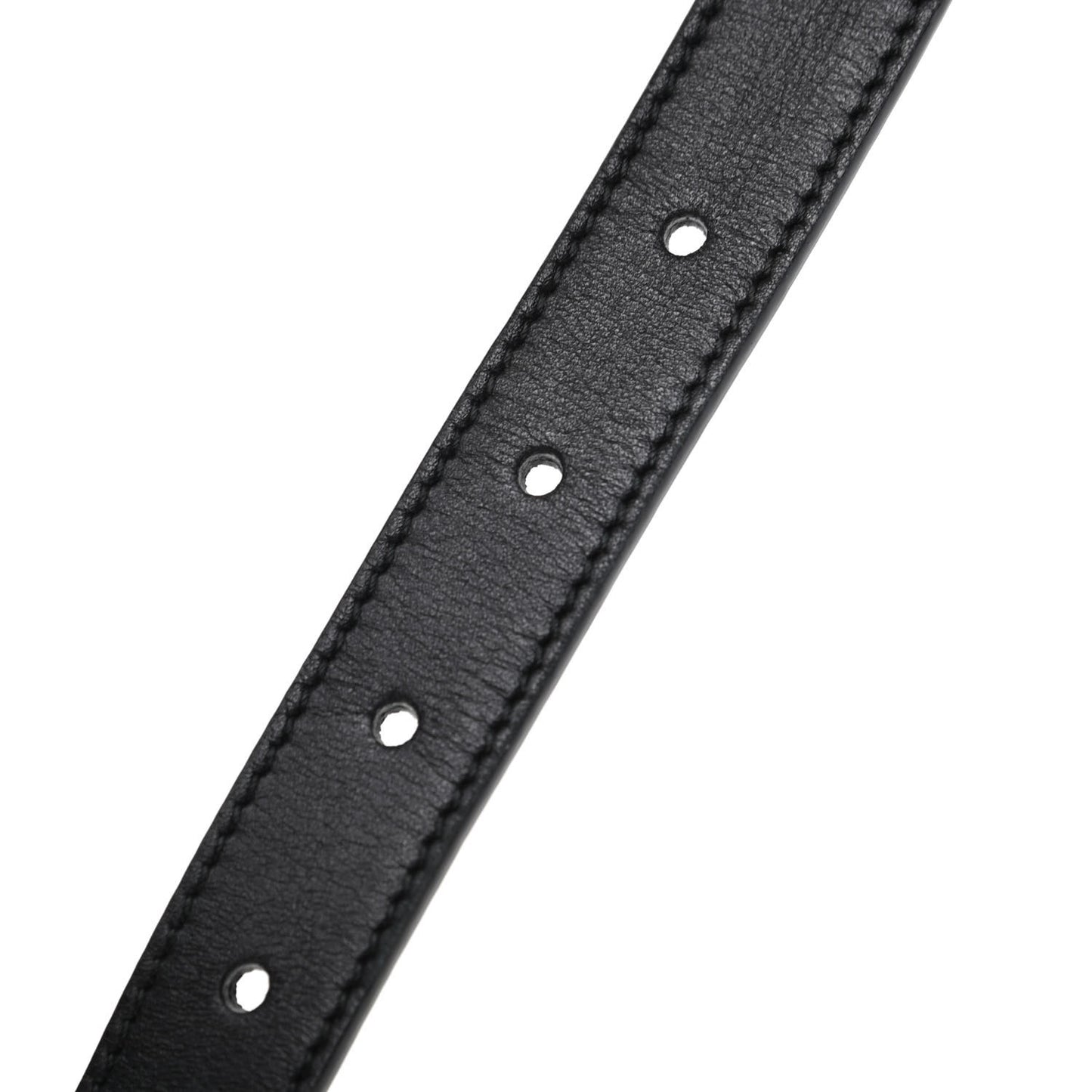 Calfskin Queen Margaret Bee Belt 90 36 Black