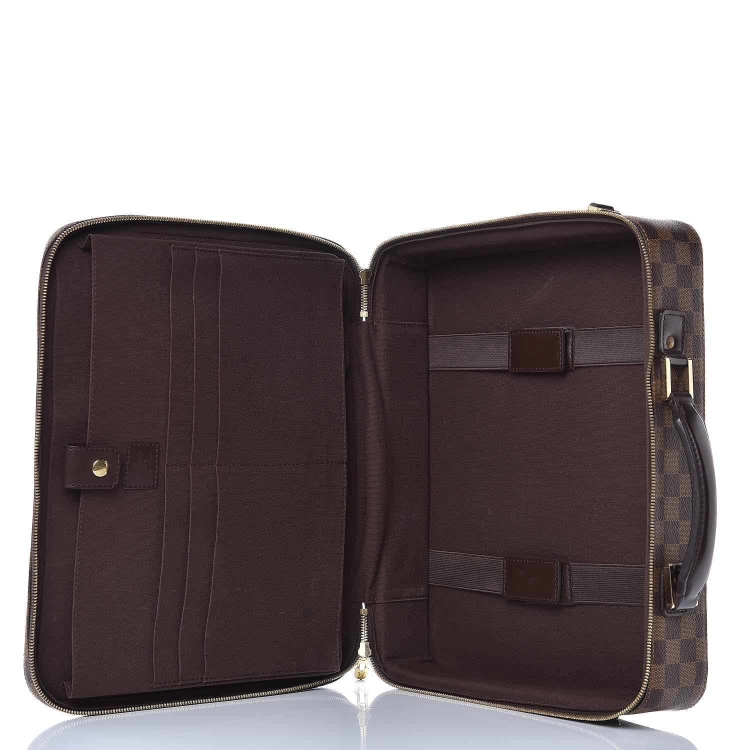 Louis Vuitton Damier Ebene Porte Ordinateur Sabana Computer Case 5 of 12
