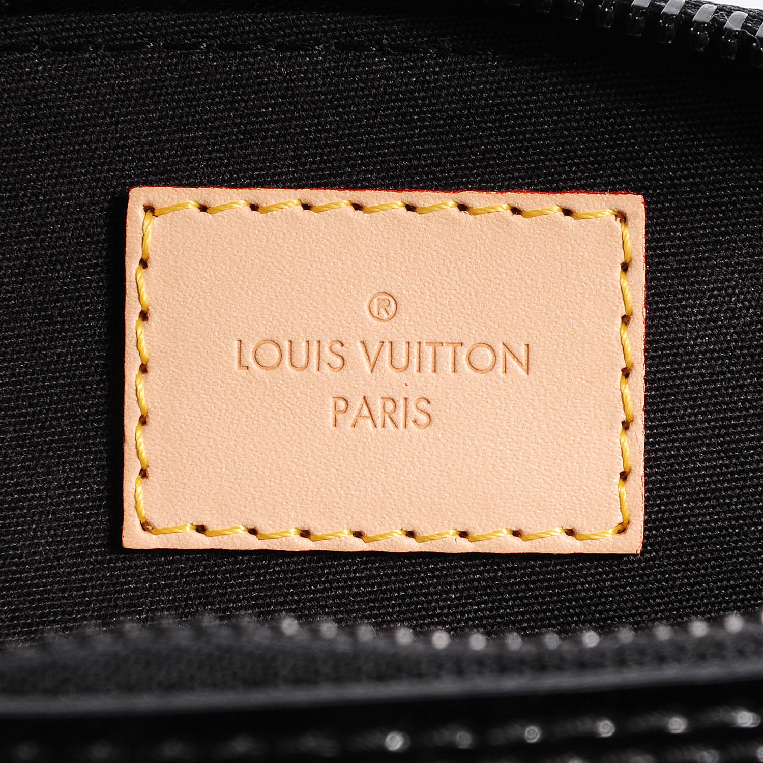 Louis Vuitton Vernis Alma BB Noir Magnetique 6 of 8