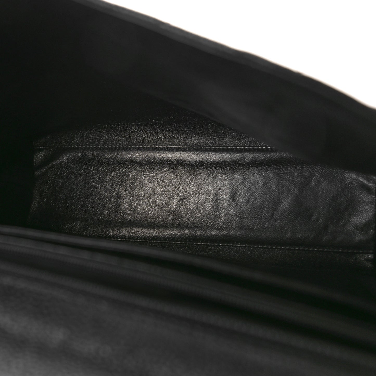 Caviar Quilted Jumbo Kelly Flap Black