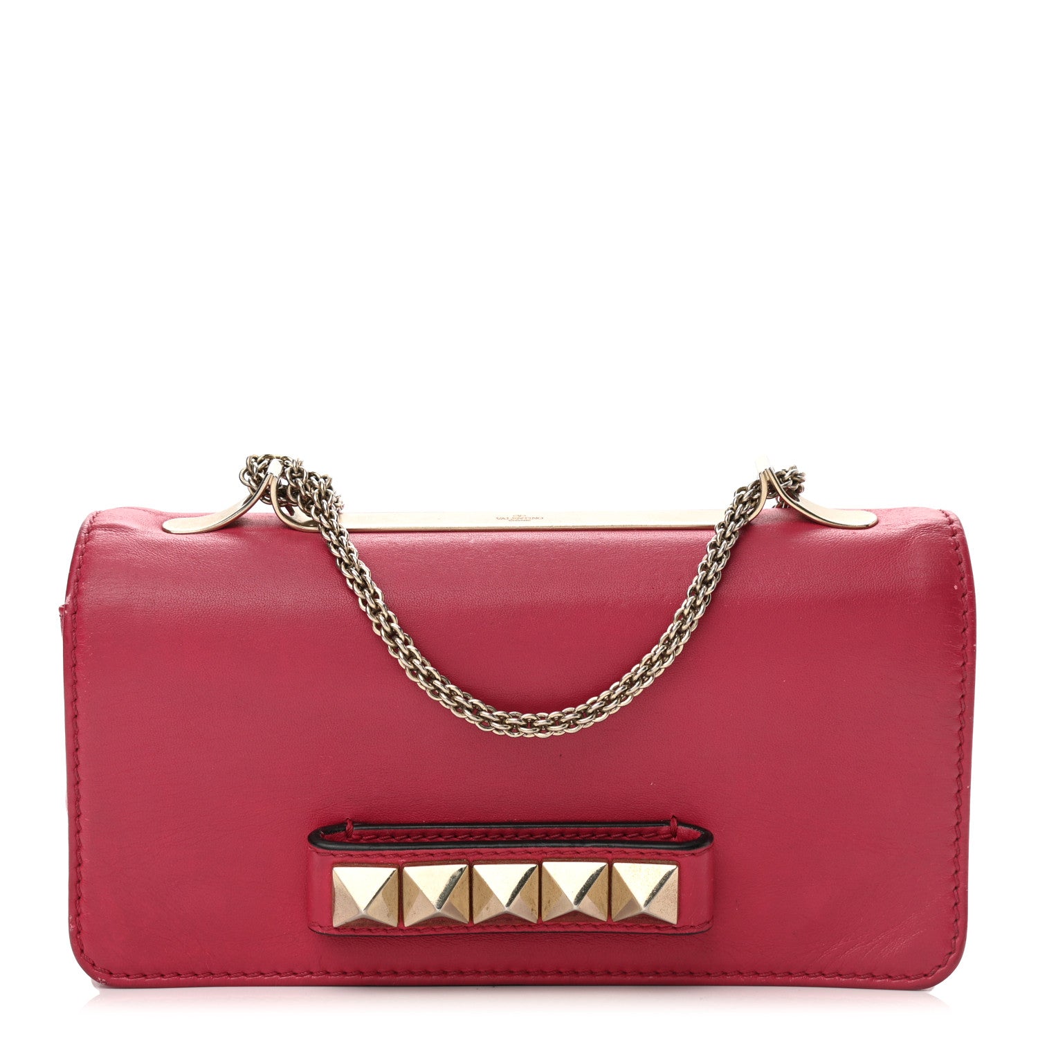 Valentino Garavani Nappa Va Va Voom Shoulder Bag Cyclamin 1 of 17