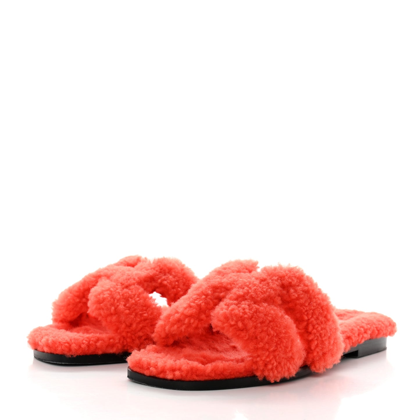 Woolskin Oran Sandals 37 Orange